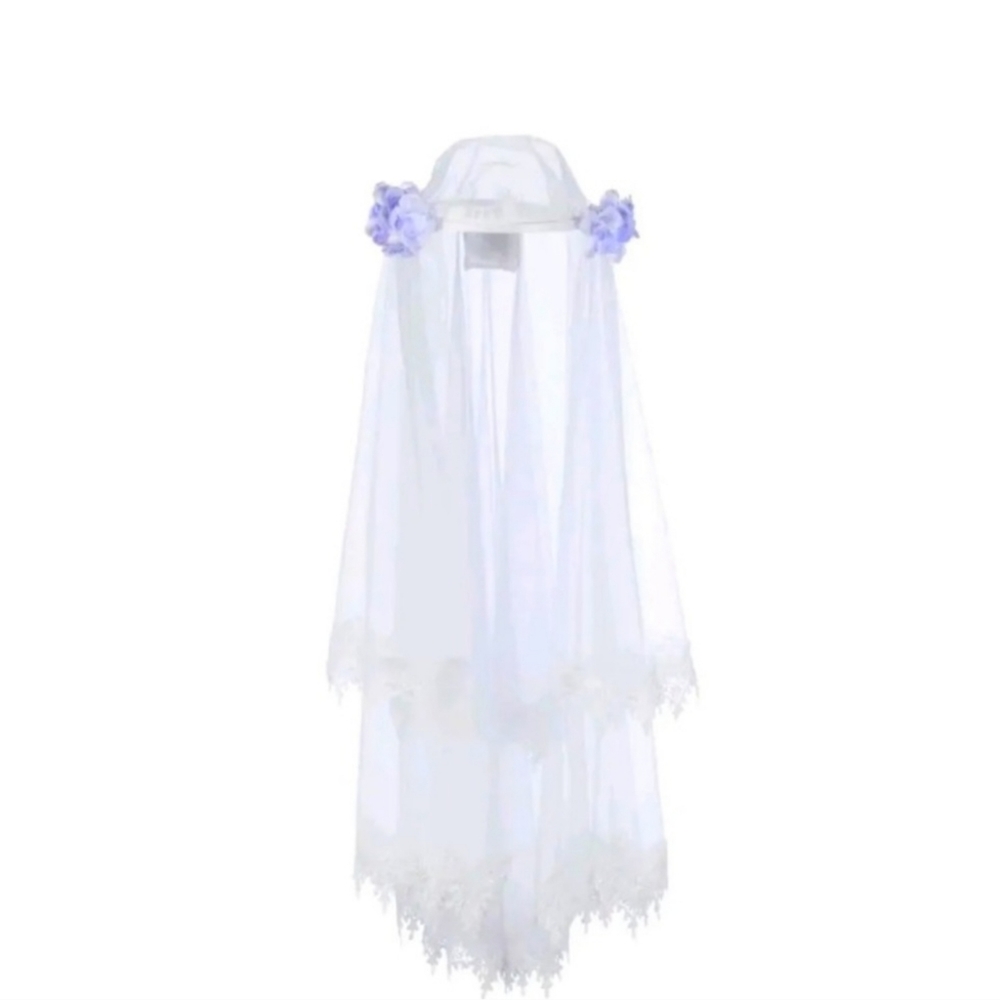 The Haunted Mansion Light Up Bride Veil For Adults